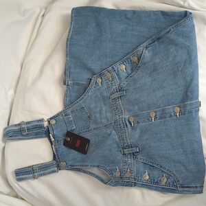 Levi's Tico Denim Jumper Dress (Irregular)